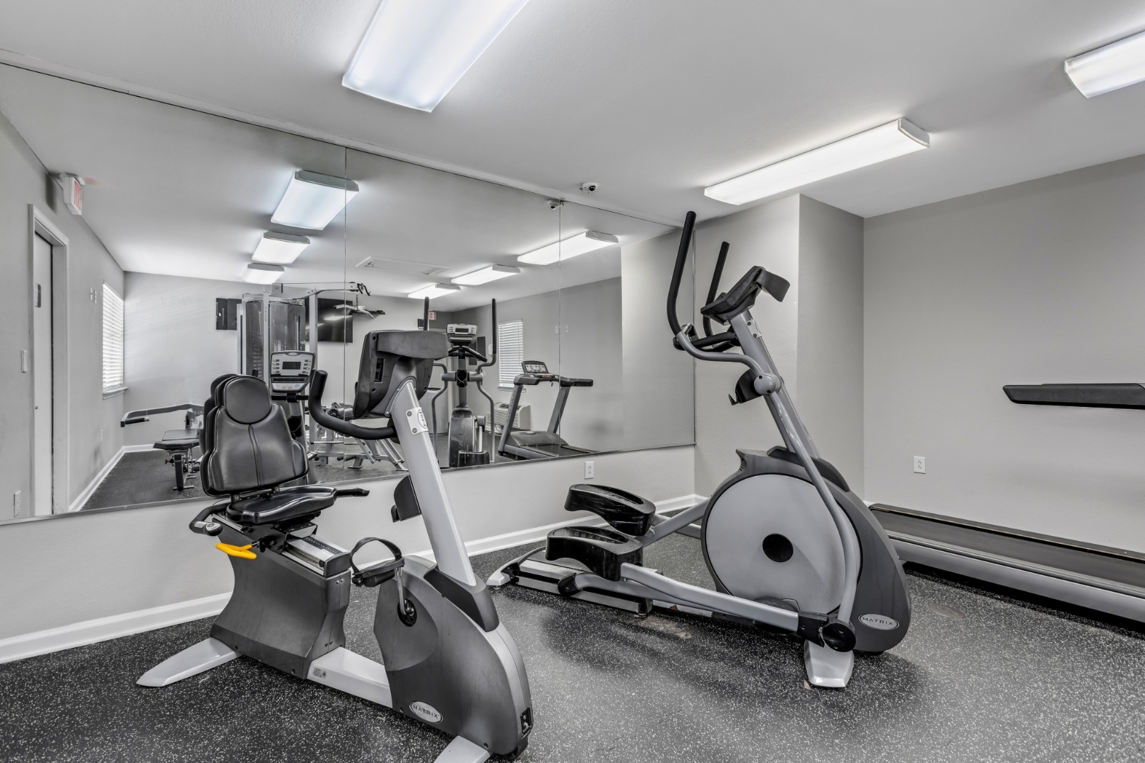 Fitness center at The Emory